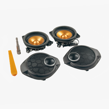 Jeep Wrangler (JK) Front SoundStage Speaker Upgrade - Rubicon Red