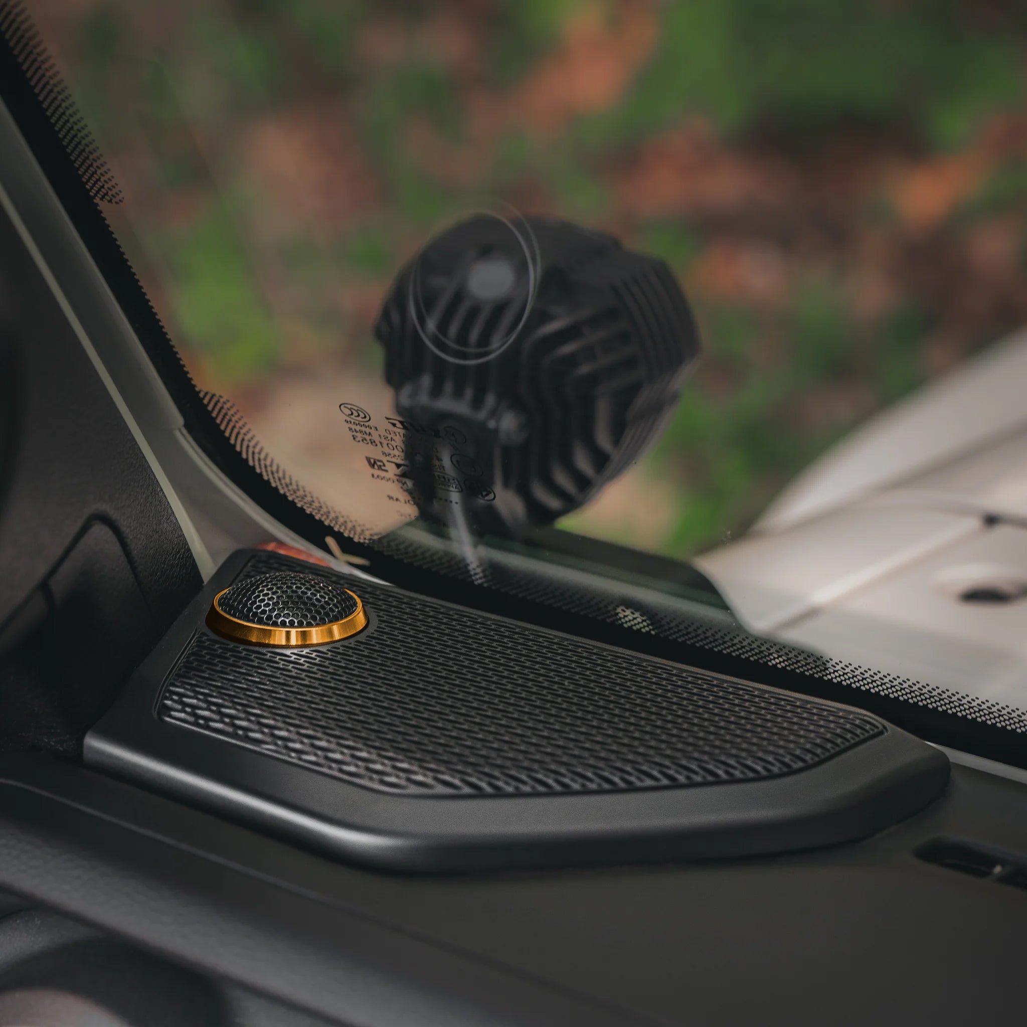 Upgrade your Jeep Wrangler JL dash speakers with our Front SoundStage Upgrade. Includes midrange drivers, tweeters, custom grilles, free shipping and tools. 